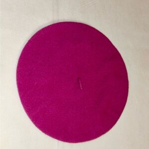 Pink Beret Wool